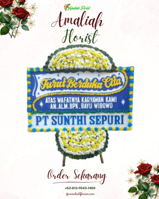 Papan Bunga Duka di Labuhan Haji Timur