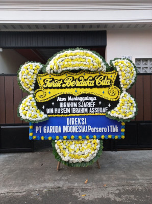 Papan Bunga Duka di Labuhan Haji Timur