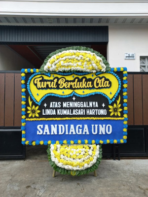 Papan Bunga Duka di Labuhan Haji Timur