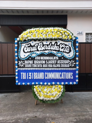 Papan Bunga Duka di Labuhan Haji Timur